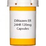 Diltiazem ER 24HR 120mg Capsules - 14 Capsules