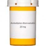 Amlodipine-Atorvastatin 10-20mg Tablets - 30 Count Bottle - 1 Tablet
