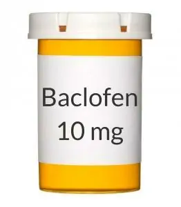 Baclofen 10mg Tablets