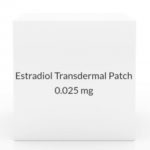 Estradiol Transdermal Patch 0.025mg/Day (Pack of 4) - Once Weekly - 1 Paquet - 1 Paquet