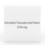 Estradiol Transdermal Patch 0.06mg/Day (Pack of 4) - Once Weekly - 2 Paquets - 1 Paquet