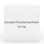 Estradiol Transdermal Patch 0.1mg/Day (Pack of 4) - Once Weekly - 1 Paquet - 1 Paquet