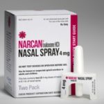 Narcan 4mg/0.1ml Nasal Spray- 2 x 0.1ml Bottles - 1 2-Paquet