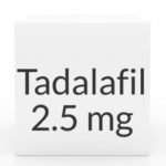 Tadalafil 2.5mg Tablets (Generic Cialis) - 5 Tablets