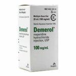 Demerol (Meperidine HCL) - 20mL (100mg/mL) - 10 Flacons