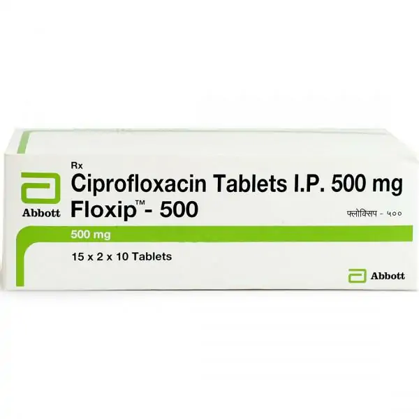 Floxip (Ciprofloxacin) 500 mg