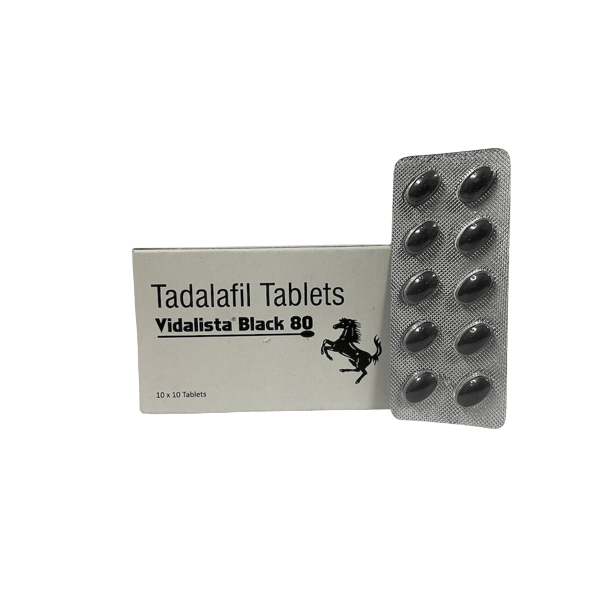 Vidalista Black (Tadalafil) 80 mg