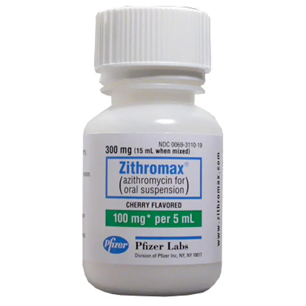 Zithromax (Azithromycin) 100 mg